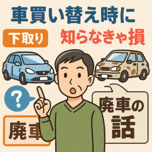 車買い替え時に“知らなきゃ損”する廃車の話