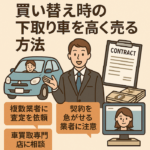 新車購入前に!古い車を高く手放すコツ