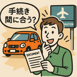 海外移住が決まった！車の手続き間に合う？