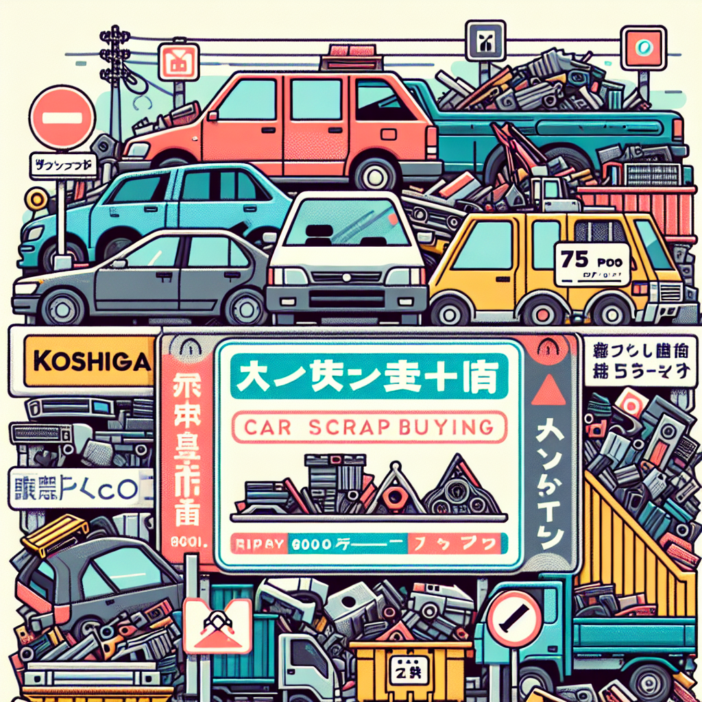 【越谷】高価買取!廃車買取サービスのご案内