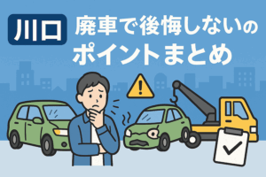 川口 廃車で後悔しないためのポイントまとめ