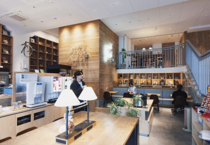 廃車買取りアクセルの神奈川チラシ設置協力店（ネットカフェ）