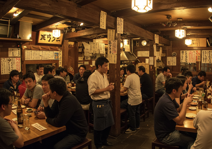 廃車買取りアクセルの神奈川チラシ設置協力店（飲食店）