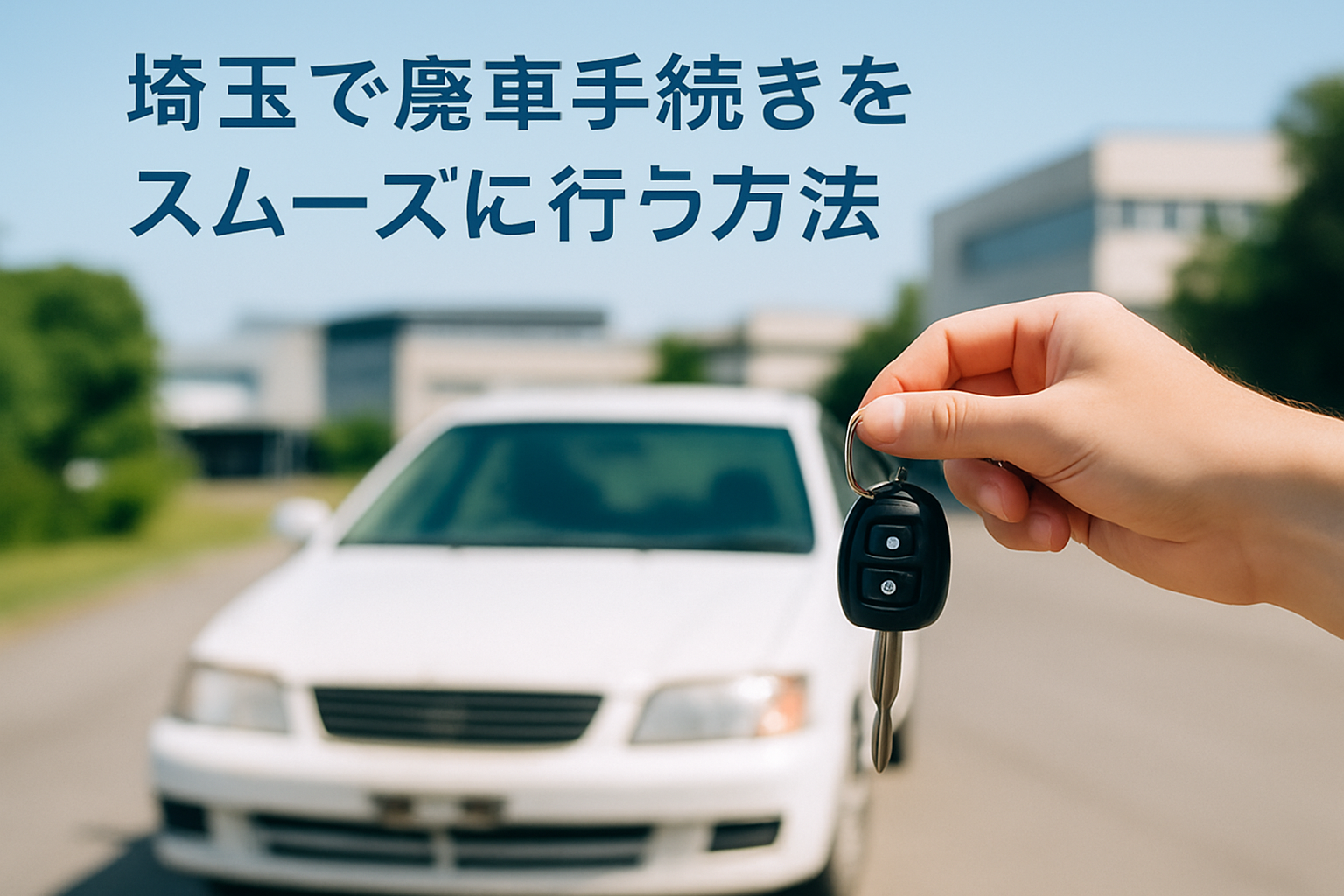埼玉で廃車手続きをスムーズに行う方法
